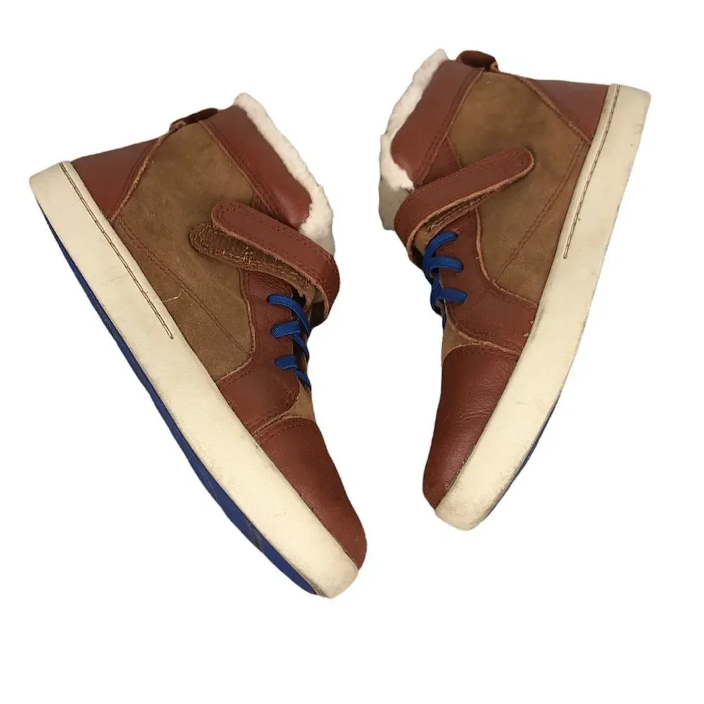 Ugg Theron Chestnut Kid's USA Size 5 Suede and leather